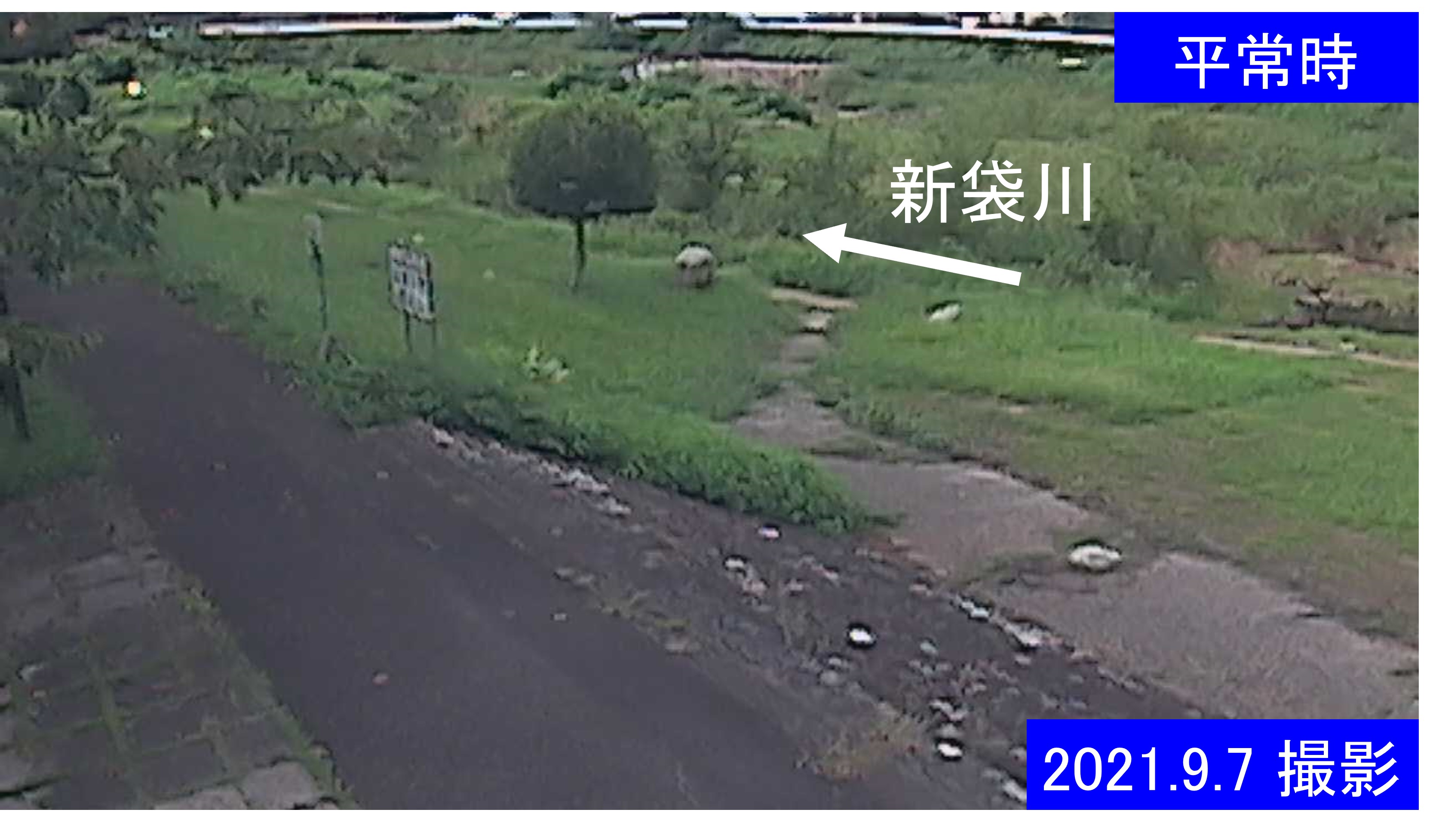 新袋川・袋川　6.2ｋｍ左岸(通常の水位)