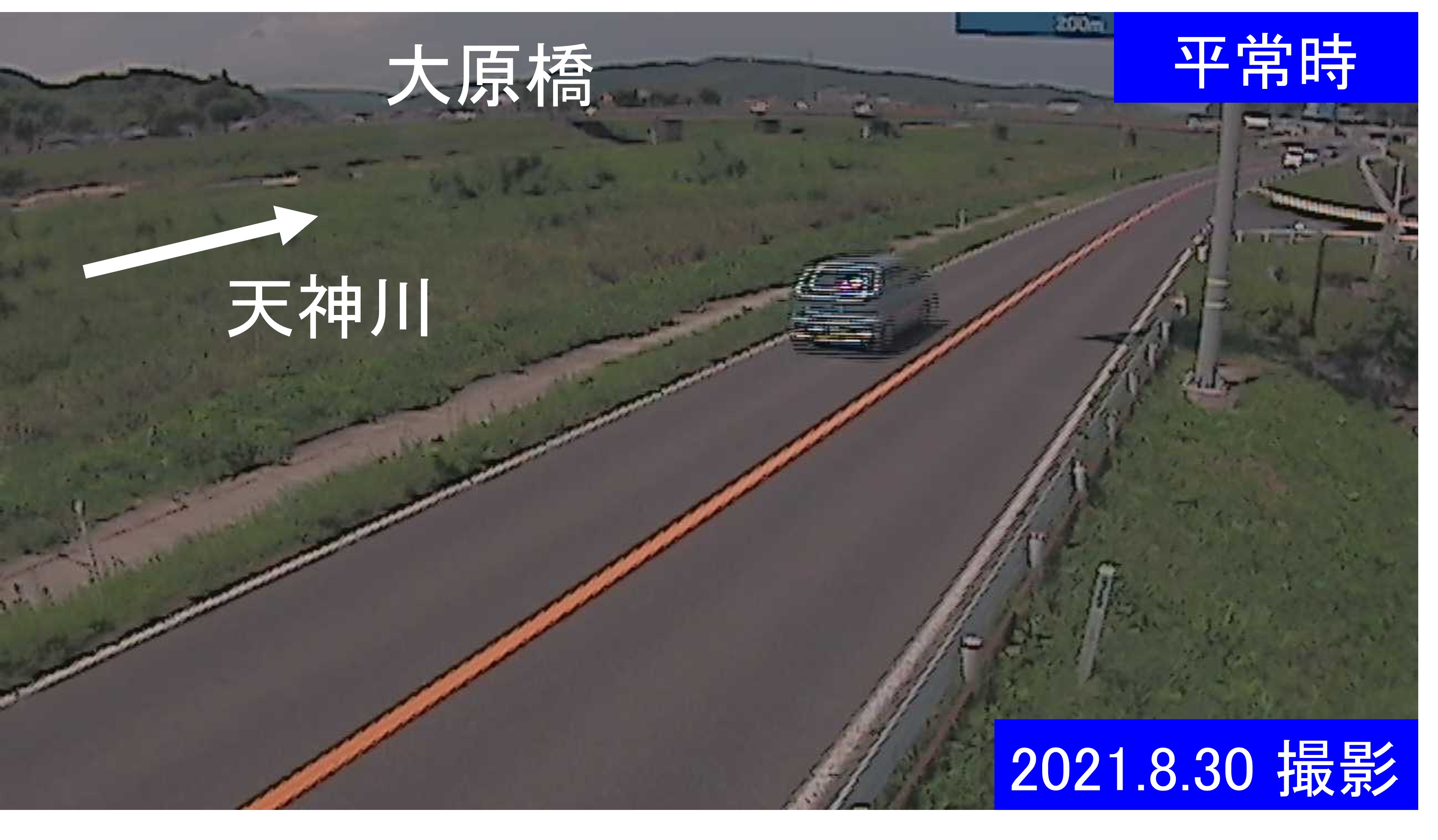 天神川　9ｋ600右岸(通常の水位)