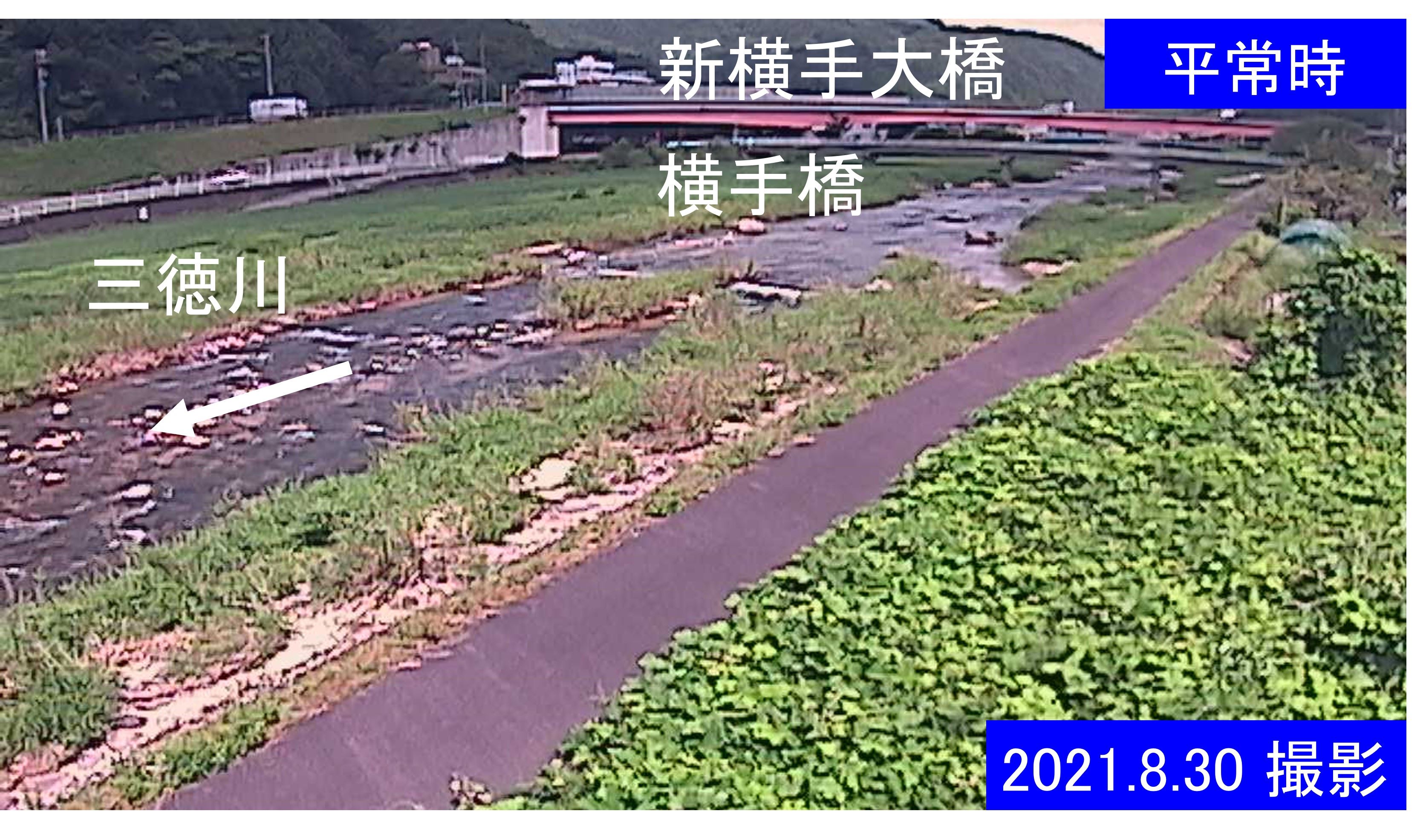 三徳川　2ｋ000左岸(通常の水位)