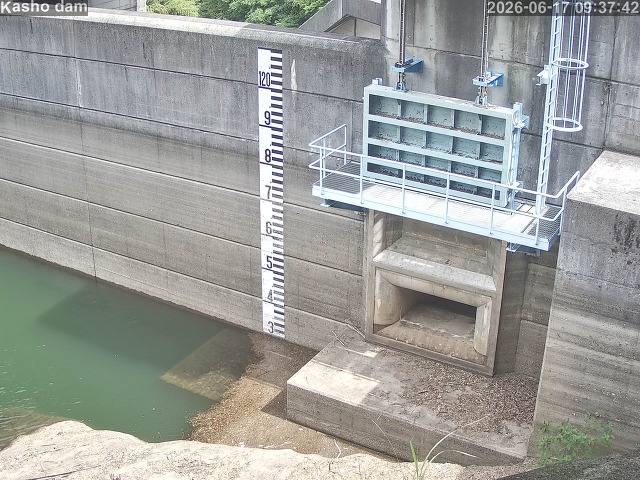 賀祥ダム３（上流）2026/06/17 13:10:00