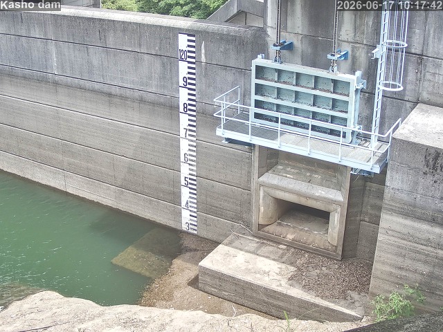 賀祥ダム３（上流）2026/06/17 13:10:00