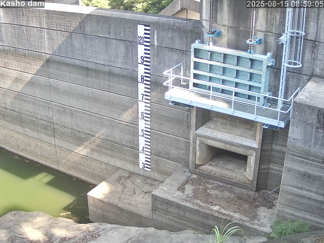 賀祥ダム３（上流）2025/08/15 14:10:00