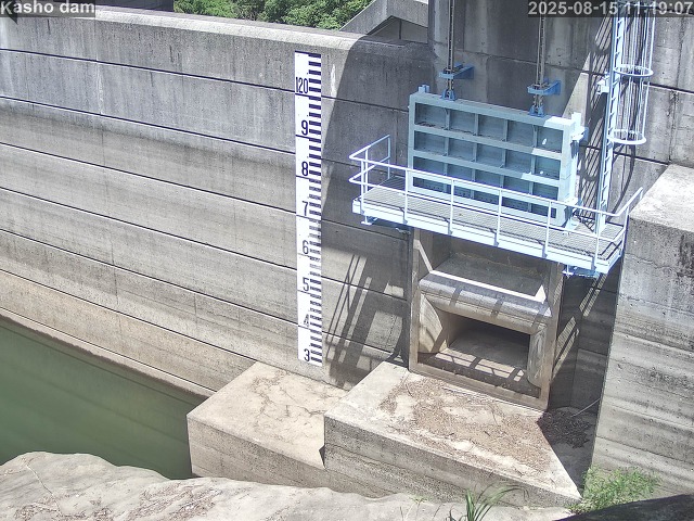 賀祥ダム３（上流）2025/08/15 14:10:00
