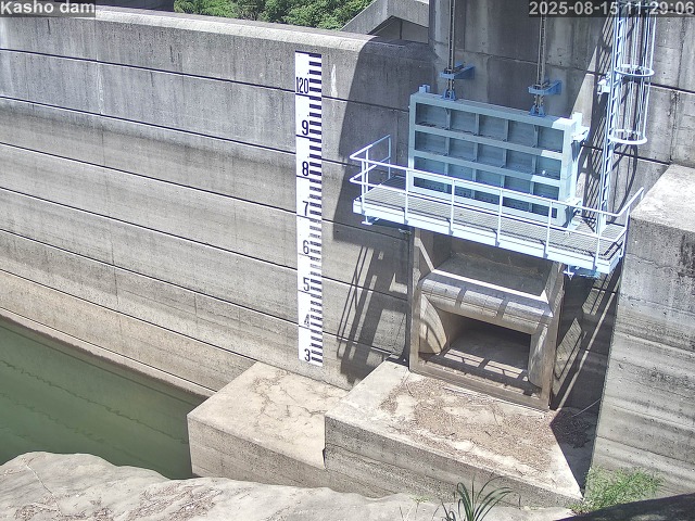 賀祥ダム３（上流）2025/08/15 14:10:00
