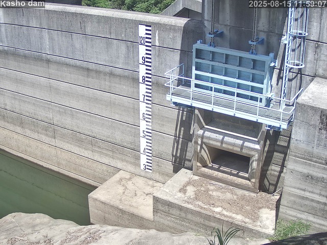 賀祥ダム３（上流）2025/08/15 14:10:00