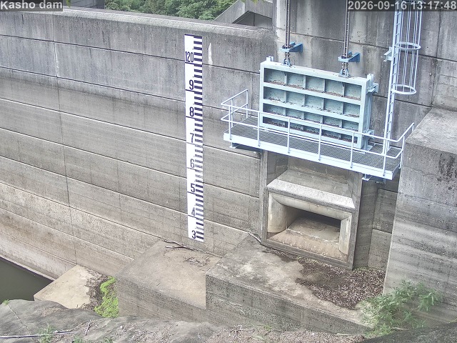 賀祥ダム３（上流）2026/09/16 17:20:00