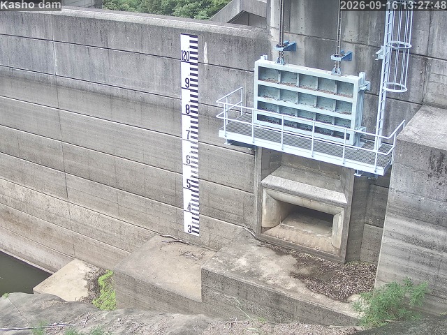 賀祥ダム３（上流）2026/09/16 17:20:00