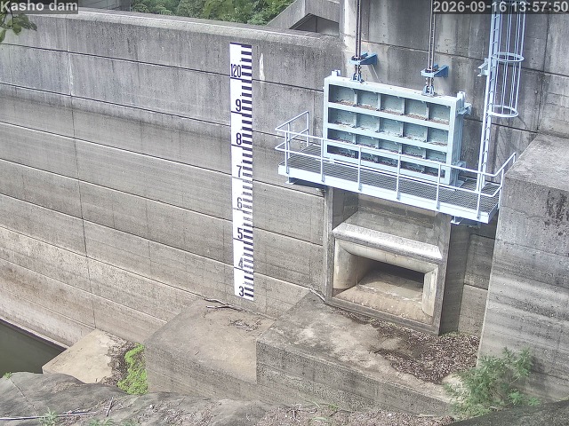 賀祥ダム３（上流）2026/09/16 17:20:00