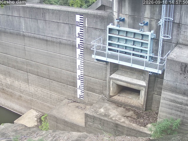 賀祥ダム３（上流）2026/09/16 17:20:00