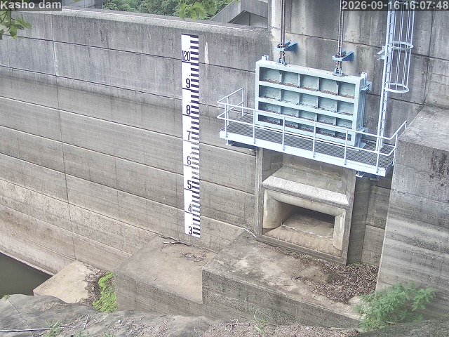 賀祥ダム３（上流）2026/09/16 17:20:00