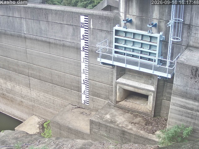 賀祥ダム３（上流）2026/09/16 17:20:00