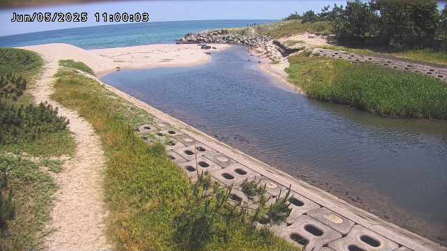 加茂新川河口2025/06/06 1:40:00