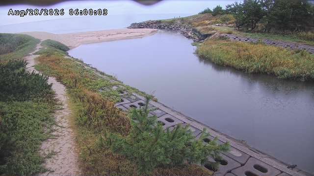 加茂新川河口2026/08/28 17:30:00