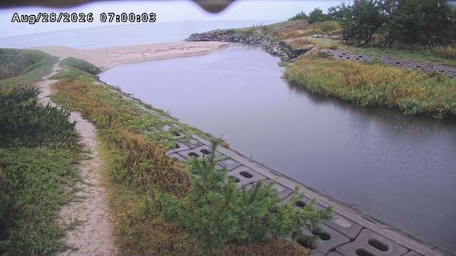加茂新川河口2026/08/28 17:30:00