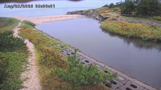 加茂新川河口2026/08/28 17:30:00