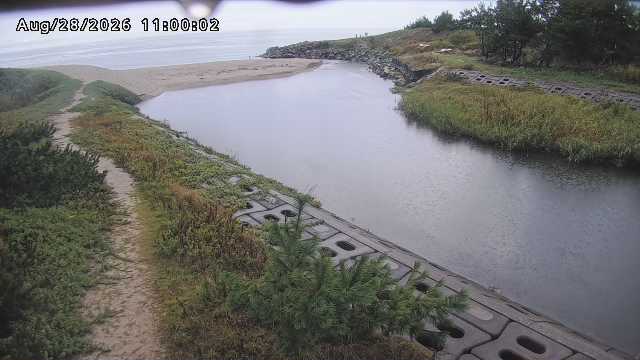 加茂新川河口2026/08/28 17:30:00