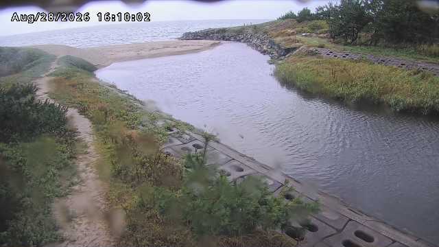 加茂新川河口2026/08/28 17:30:00