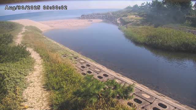 加茂新川河口2025/08/31 9:10:00