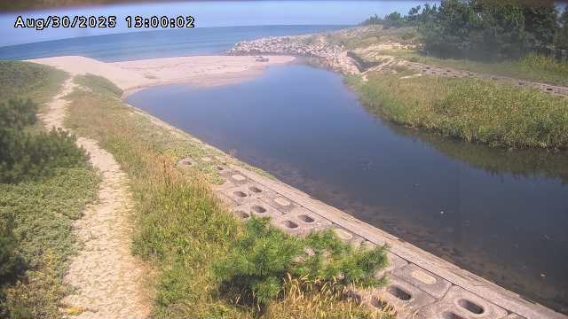 加茂新川河口2025/08/31 9:10:00