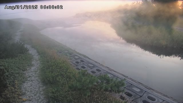 加茂新川河口2025/08/31 9:10:00