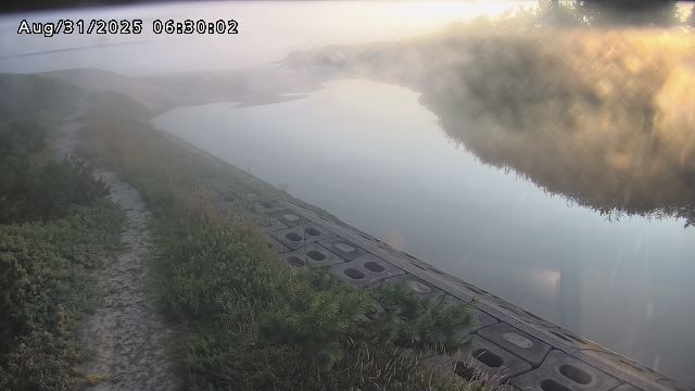 加茂新川河口2025/08/31 9:10:00