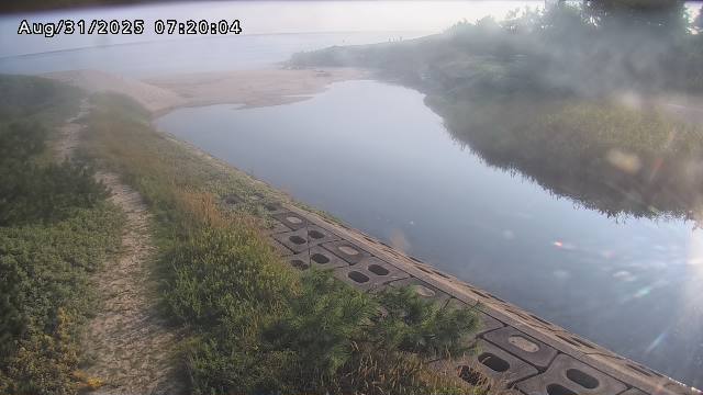 加茂新川河口2025/08/31 9:10:00