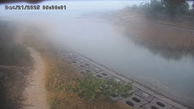 加茂新川河口2025/12/22 1:00:00
