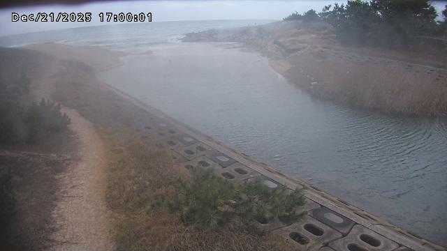 加茂新川河口2025/12/22 1:00:00