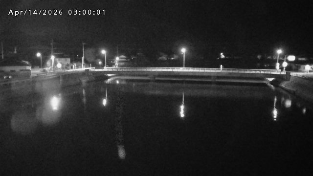 橋津川水門１（下流）2026/04/14 23:20:00