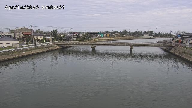 橋津川水門１（下流）2026/04/14 23:20:00