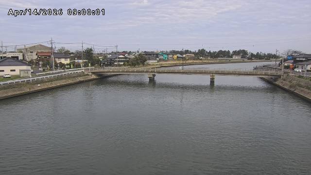 橋津川水門１（下流）2026/04/14 23:20:00