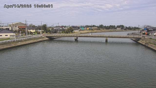 橋津川水門１（下流）2026/04/14 23:20:00