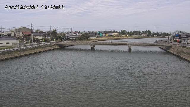 橋津川水門１（下流）2026/04/14 23:20:00