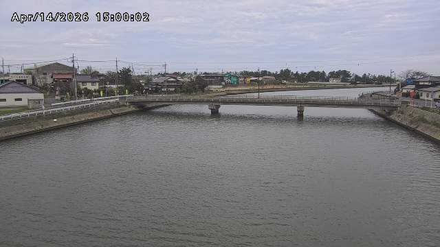 橋津川水門１（下流）2026/04/14 23:20:00