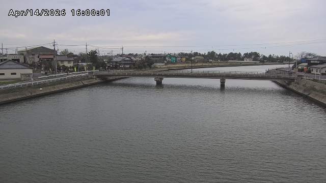 橋津川水門１（下流）2026/04/14 23:20:00