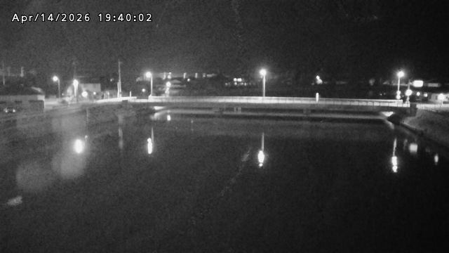 橋津川水門１（下流）2026/04/14 23:20:00