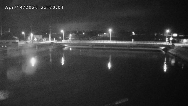 橋津川水門１（下流）2026/04/14 23:20:00