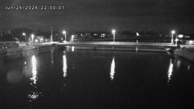橋津川水門１（下流）2026/06/27 19:20:00