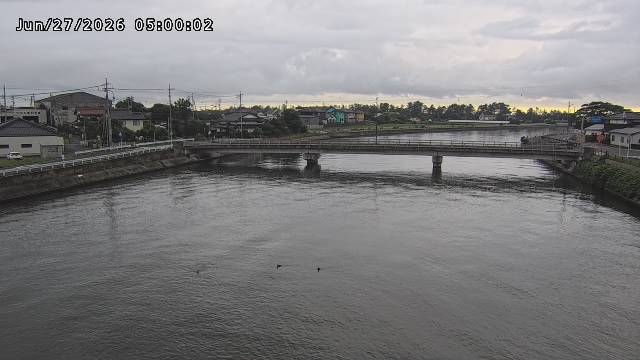橋津川水門１（下流）2026/06/27 19:20:00