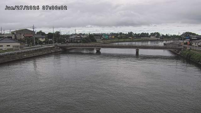 橋津川水門１（下流）2026/06/27 19:20:00