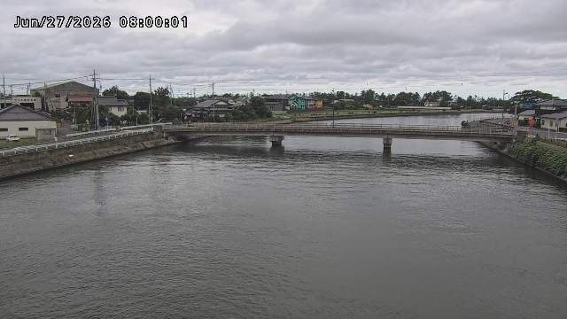 橋津川水門１（下流）2026/06/27 19:20:00