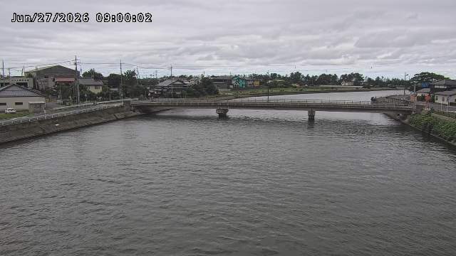 橋津川水門１（下流）2026/06/27 19:20:00