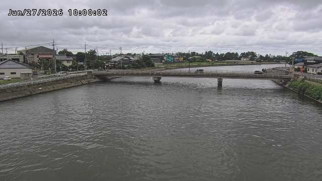 橋津川水門１（下流）2026/06/27 19:20:00