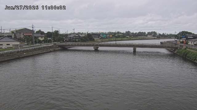 橋津川水門１（下流）2026/06/27 19:20:00