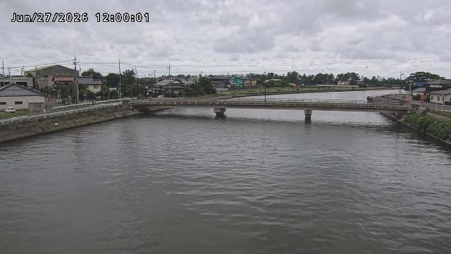 橋津川水門１（下流）2026/06/27 19:20:00