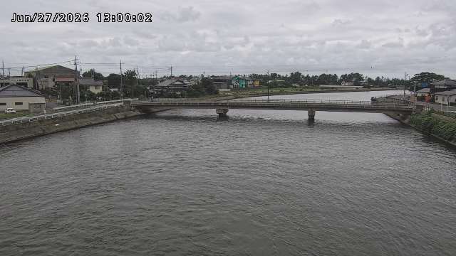 橋津川水門１（下流）2026/06/27 19:20:00