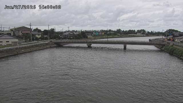 橋津川水門１（下流）2026/06/27 19:20:00
