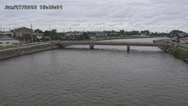 橋津川水門１（下流）2026/06/27 19:20:00