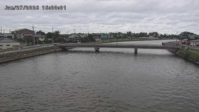 橋津川水門１（下流）2026/06/27 19:20:00