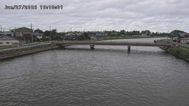 橋津川水門１（下流）2026/06/27 19:20:00